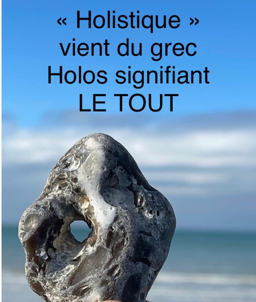 Holistique vient du grec Holos signifiant LE TOUT. une guide holistique et énergétique